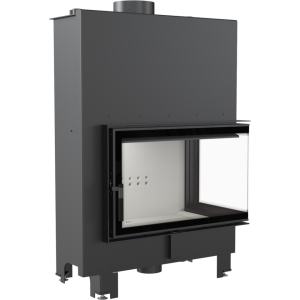 Wkład Kominkowy MBO 15 prawy BS z płaszczem wodnym
