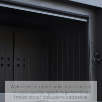 Wkład Kominkowy MBO 15 PW z płaszczem wodnym