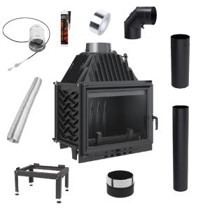 Zestaw Wkład kominkowy Zuzia ECO 12 + akcesoria