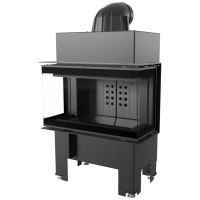 NBC 7 lewy / prawy BS z bocznym otwieraniem drzwi - czarny TERMOTEC