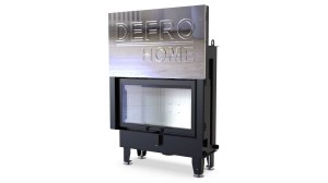 Wkład kominkowy Defro Impuls ME G czarne wyłożenie