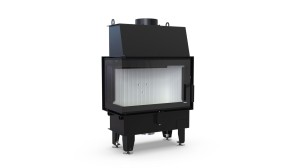 Wkład kominkowy Defro Impuls SM BL lewy BLACKLINE 9,4kW