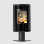 Piec wolnosotojący koza ERIK Ø 150 5,5 kW Noga