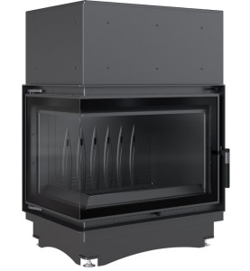 Wkład kominkowy ZUZIA ECO DECO Lewy BS 12kW Ø 200