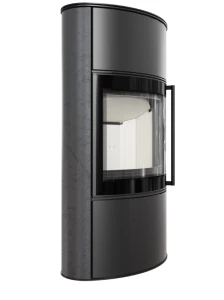 Piec wolnostojący koza BJORN/W Wysoki Ø 150 7 kW GRAFITE SATIN (1)