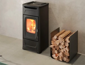 La Nordica LARISSA.16 piec wolnostojący czarny antracyt 