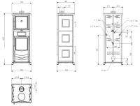 La Nordica Termo Rossella Plus Forno DSA 13,5 kW