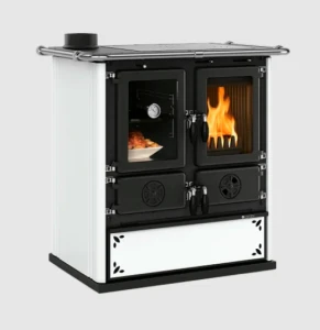 La Nordica ROSETTA SX.16 STEEL - Kuchnia piec wolnostojący koza 7,9 kW biały
