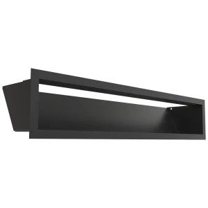 Kratka wentylacyjna kominkowa LUFT 12x60 czarna