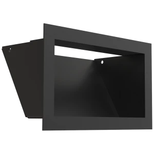 Kratka wentylacyjna kominkowa LUFT 12x20 czarna Slim