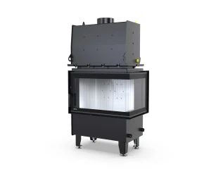 Wkład kominkowy z płaszczem wodnym Defro Home Riva S BP Short 16 kW