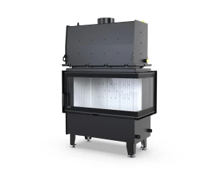 Wkład kominkowy z płaszczem wodnym Defro Home Riva M BP Short 19 kW
