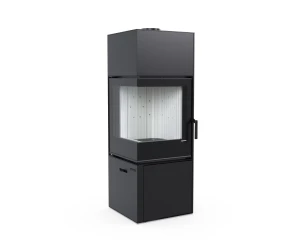 Piec wolnostojący Defro Home Quadroom 2.0 kominek o mocy 9 kW
