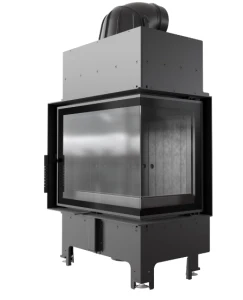 Wkład kominkowy Floki S 8 Prawy BS z czarnym termotec PROMOCJA