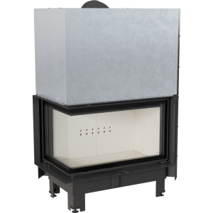 wkład kominkowy MBO 15 lewy BS gilotyna z acumotte + dolot moc 7-19 kw