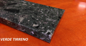parapet wewnętrzny Konglomerat VERDE TIRRENO 2 cm
