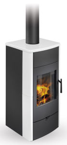 ROMOTOP Espera 01 ceramika - 10 kW piec wolnostojący koza