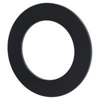 Zestaw montażowy stalowy czarny do komina fi 150