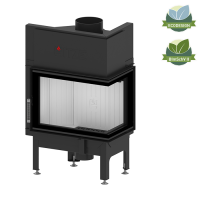 HITZE ALBERO 9 kW AL9P.H wkład kominkowy PRAWY NAROŻNY