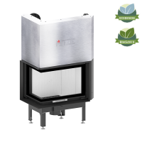 HITZE ALBERO 9 kW AL9LG.H wkład kominkowy LEWY NAROŻNY GILOTYNA