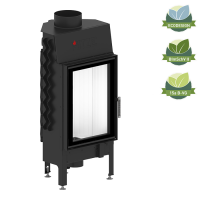 HITZE ALBERO 11 kW AL11S.V pionowy wkład kominkowy