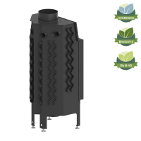 HITZE ALBERO 11 kW AL11S.V pionowy wkład kominkowy