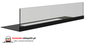 Przeszklenie biokominka DELTA 2